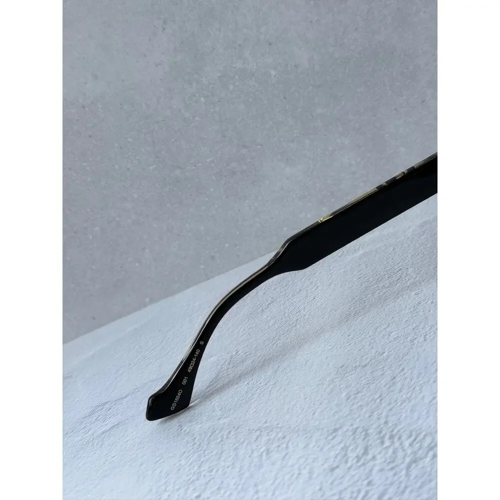 NEW Gucci GG1554O Black Thick Rim Eyeglasses Frames